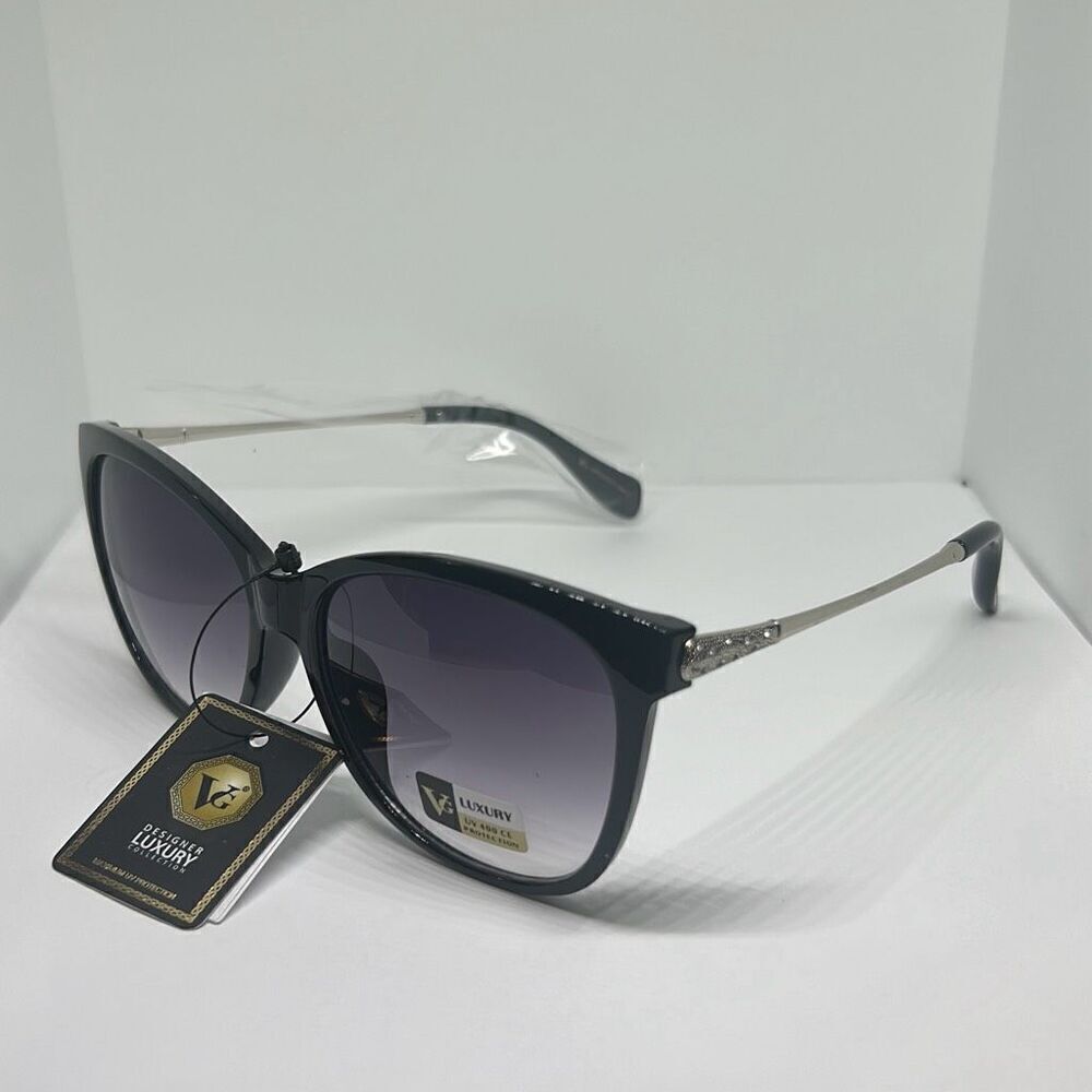 VG Cat Eye Bling Blue Women’s Sunglasses
